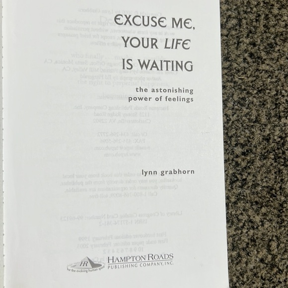 Excuse Me, Your Life is Waiting: The Astonishing Power of Feelings Lynn Grabhorn - Picture 5 of 16